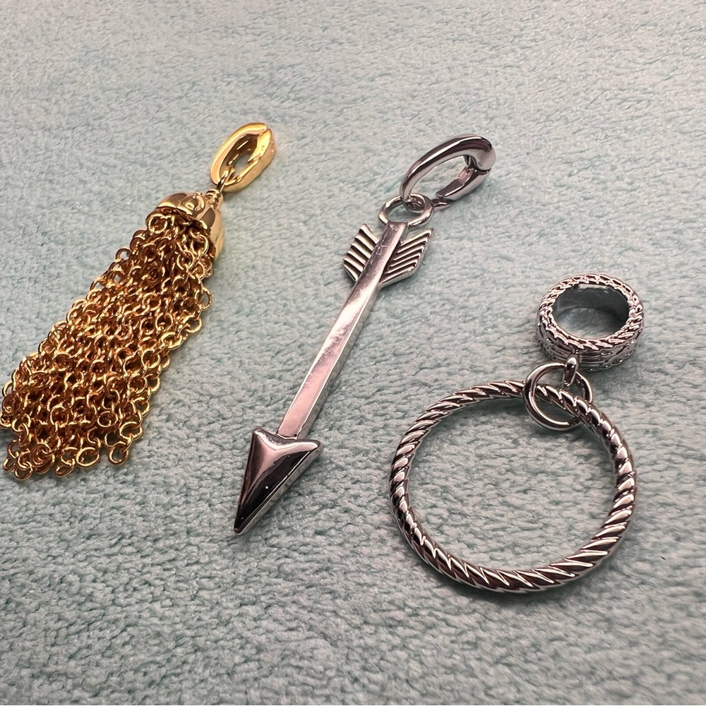 Gold and Silver Necklace/ Bracelet Charms